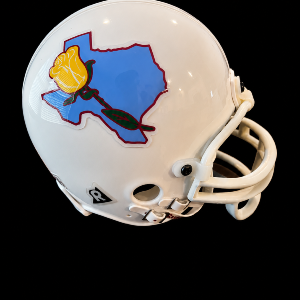 Blue Tyler Rose Mini Helmet (Signed)