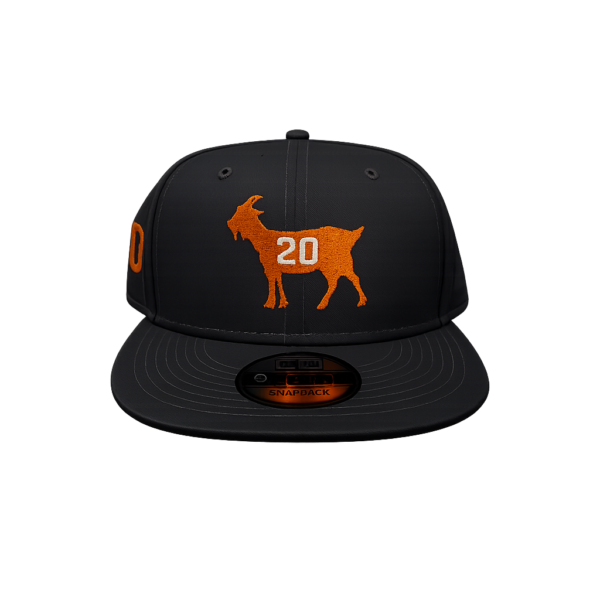 Grey "The Goat" Snapback (Plain)