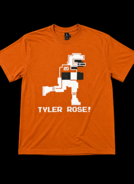 Orange Tee “Tyler Rose” Digital (Signed) Please Read Product Description