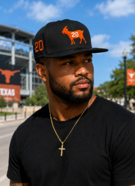 Black “The Goat” Snapback