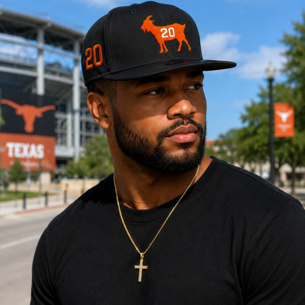 Black "The Goat" Snapback