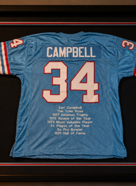Blue Oilers History Stats & Records Jersey