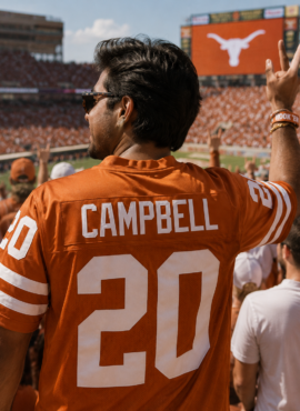 Orange Longhorn Jersey