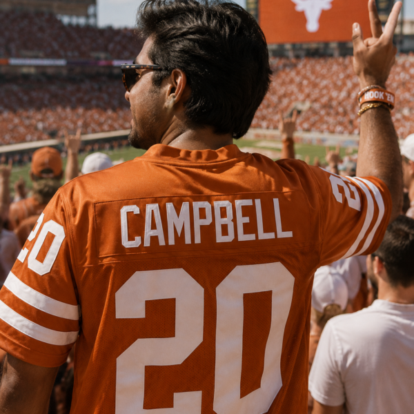 Orange Longhorn Jersey