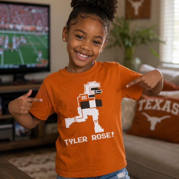 Orange Tee "Tyler Rose" Digital